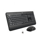 Combo Clavier + Souris Sans Fil Logitech – Compact – Touches silencieuses – Autonomie longue durée – Nano récepteur unique – Image 2