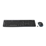 Combo Clavier + Souris Sans Fil Logitech – Compact – Touches silencieuses – Autonomie longue durée – Nano récepteur unique – Image 3